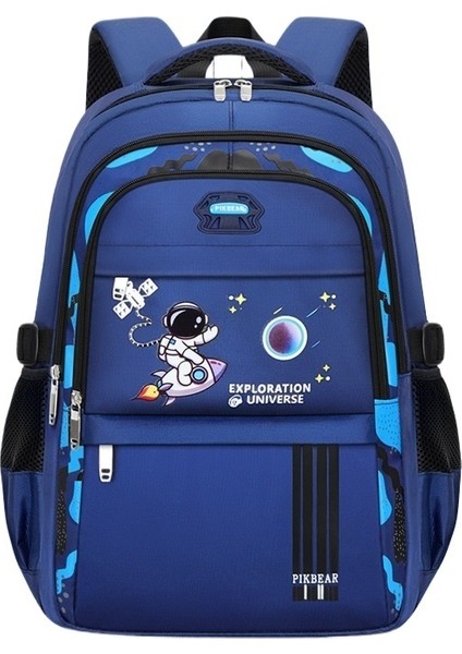1, 2, 3 Ila 6. Sınıflar Için Çocuk Ilkokul Okul Çantaları, Büyük Kapasiteli, Yükü Azaltan, Omurgayı Koruyan, Su Geçirmez Sırt Çantası (Yurt Dışından)