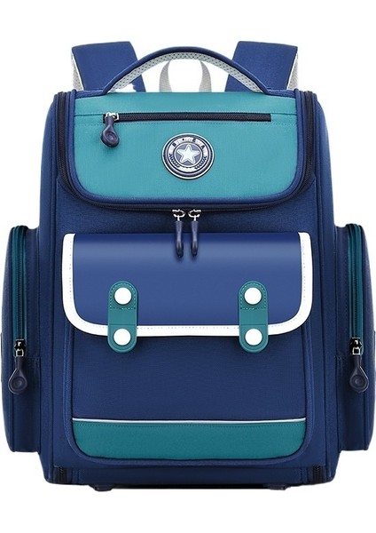 Ilkokul Öğrencilerinin 1-6. Sınıflar Için Okul Çantaları Erkek ve Kız Çocukları Için Ingiliz Tarzı Sırt Çantaları Hafif Çantalar (Yurt Dışından)