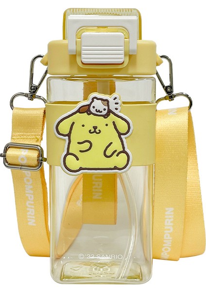 Büyük Kapasiteli Pipetli, Yüksek Görünümlü Çocuk Su Bardağı (Yurt Dışından)