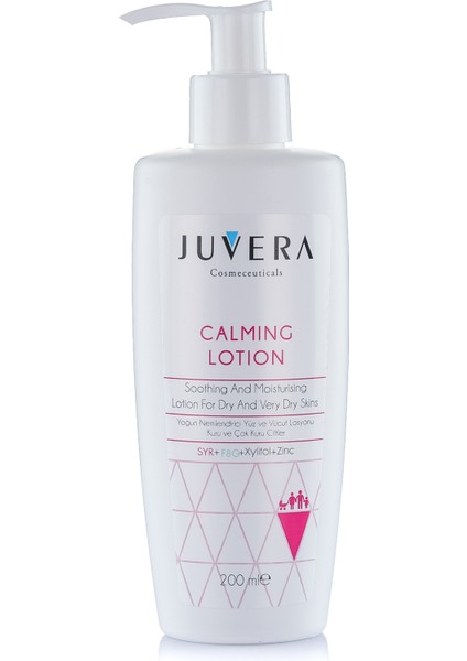 Calming Lotion Yoğun Nemlendirici Etkili Yüz ve Vücut Losyonu 200 ml