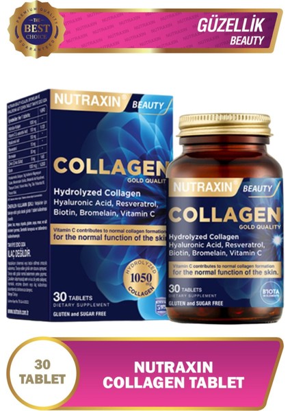 Hidrolize Kolajen 30 Adet Tablet - (Tip1-Tip3)