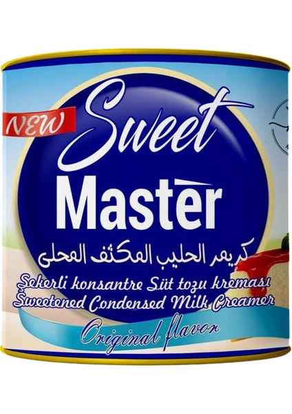 Sweet Master Sweetened Condensed Milk - Şekerli Yoğun Süt Tatlandırılmış Yoğunlaştırılmış