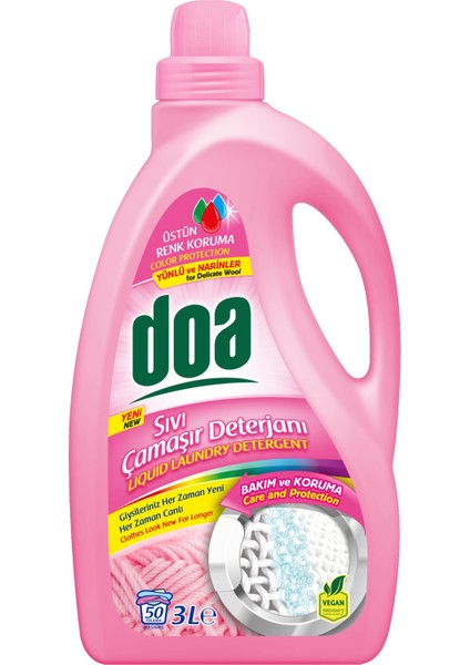Sıvı Çamaşır Deterjanı Yünlü ve Narinler /3000ml