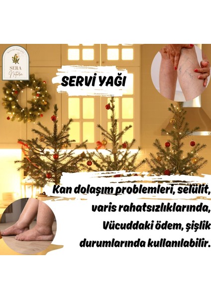 Sera Natura Servi Uçucu Yağı %100 Saf 10 Ml.