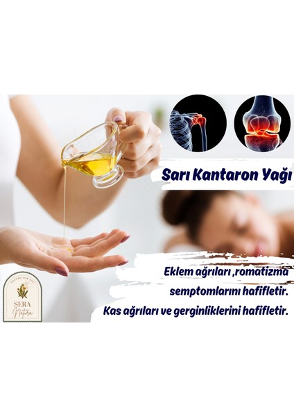 Sera Natura Sarı Kantaron Yağı 30 Ml. %100 Saf