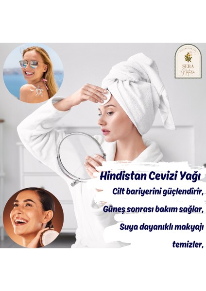 Hindistan Cevizi Yağı 210 Ml. %100 Saf