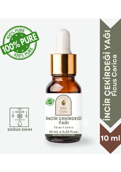 Sera Natura Incir Çekirdeği Yağı 10 Ml. %100 Saf