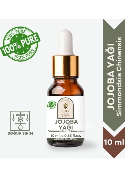 Jojoba Yağı 10 Ml. %100 Saf