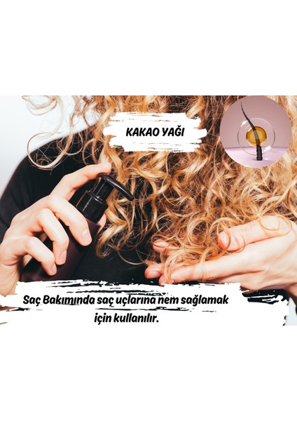 Kakao Yağı 210 Ml. %100 Saf