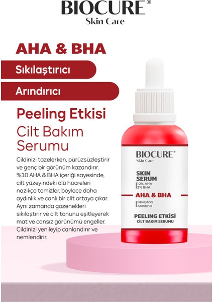 C Vitamini Cilt Serumu ve Aha & Bha Cilt Serumu Yanında Collagen Cilt Bakım Serumu Hediye