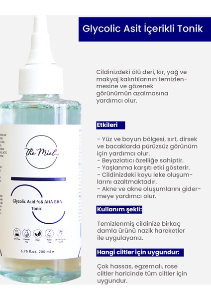 Cilt Bakım Seti ( Temizleme JeliGlikolik Asit Tonik )