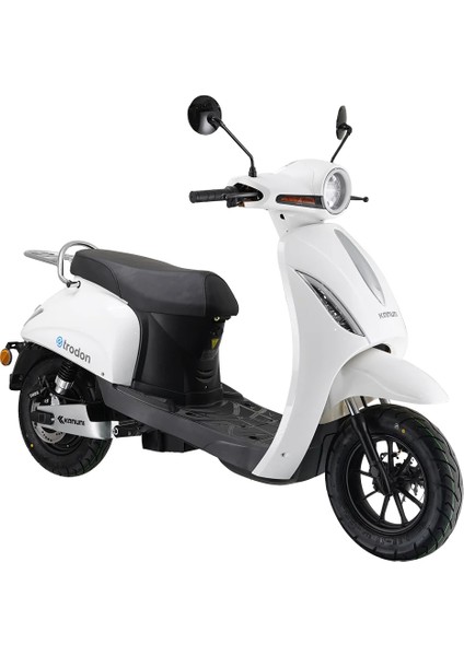 Etrodon Elektrikli Scooter - 5 Akülü - Beyaz