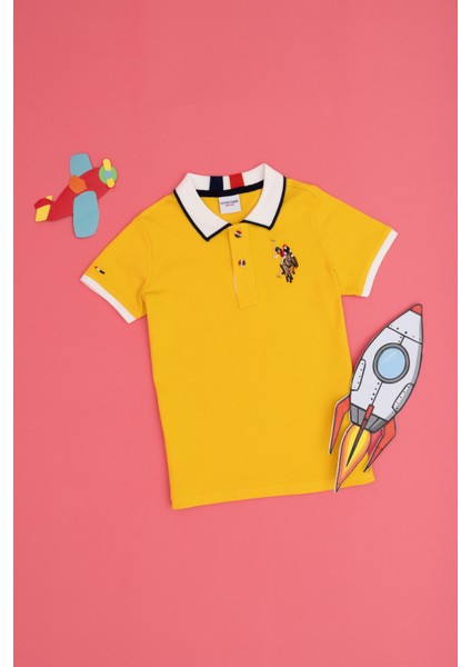 Erkek Çocuk Safran Tişört Basic 50279570-VR043