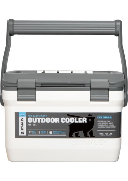 Tekno Trust Gri Adventure Taşınabilir Soğutucu Çanta ( Buzluk ) 6,6 Lt 6,6 L