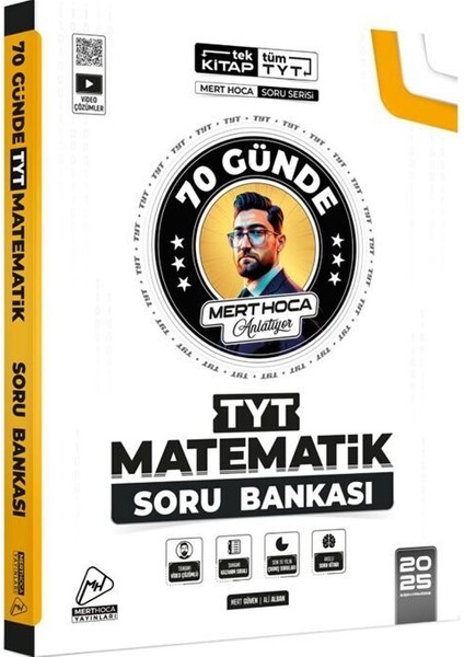 Mert Hoca Yayınları 2025 TYT 70 Günde Matematik Soru Bankası