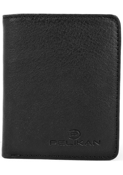 Deri Erkek Cüzdan-Siyah