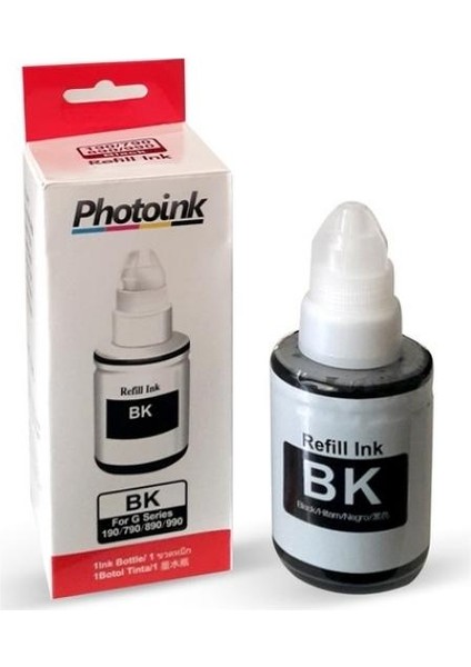 Canon G2410 Siyah Mürekkep 135 ml GI-490