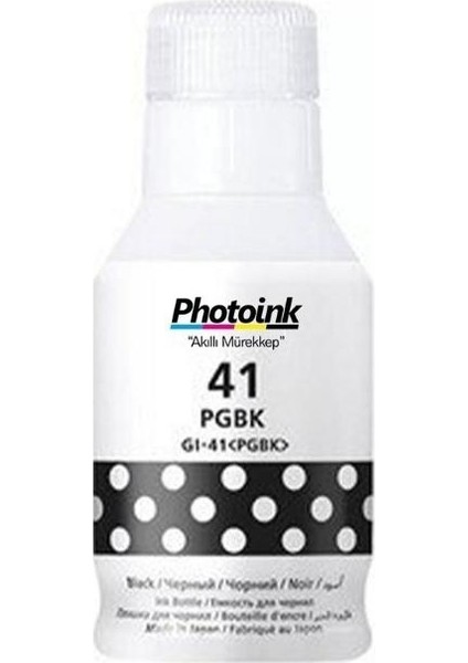Canon G3460 Siyah Mürekkep 135 ml Gı-41