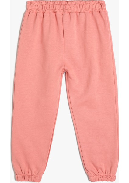 Basic Jogger Eşofman Altı Beli Lastikli Pamuklu
