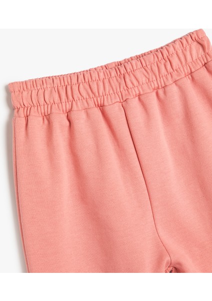 Basic Jogger Eşofman Altı Beli Lastikli Pamuklu