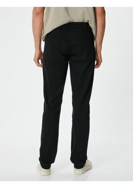 Slim Straight Fit Kot Pantolon - Chadwick Jean