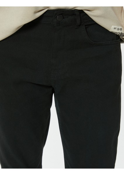 Slim Straight Fit Kot Pantolon - Chadwick Jean