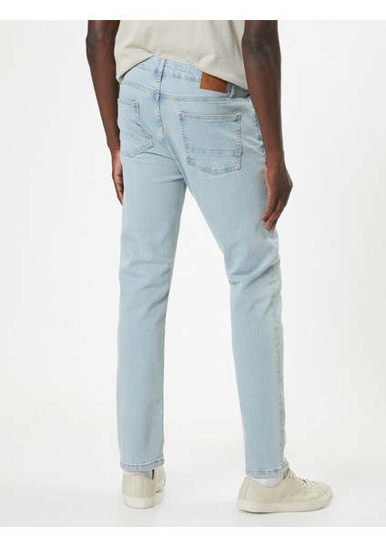 Slim Fit Kot Pantolon - Brad Jean fırsatları