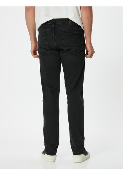 Slim Fit Kot Pantolon - Brad Jean