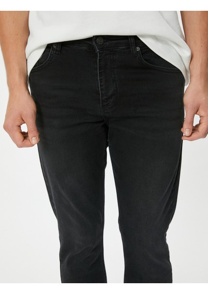 Slim Fit Kot Pantolon - Brad Jean