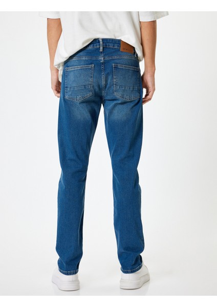 Slim Fit Kot Pantolon - Brad Jean