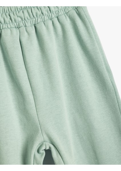 Basic Jogger Eşofman Altı Beli Lastikli Pamuklu modelleri