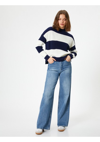 Triko Kazak Dik Yaka Uzun Kollu Akrilik Kumaş fiyatları