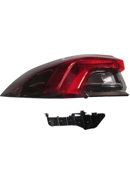 Toyota Corolla- E210- 19/24; Dış Stop Lambası Sol Kırmızı/ledsiz/braketli(Led Duyulu)(E Marklı)Casp