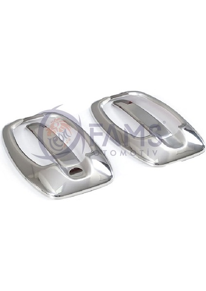 Fiat Ducato Krom Kapı Kolu + Çerçeve 2 Kapı 2006 ve Üzeri