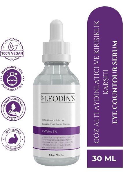 Göz Altı Bakım Serumu (Caffeine 6% - Regu Age)