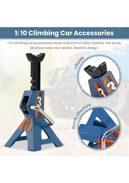 3 Ton Ölçekli Kriko Modeli Aks Standı Asansör Oyuncaklar Ağır Destek Araç Zemin Cırcır Trx4 D90 CC01 Rc Mavi (Yurt Dışından) indirimleri