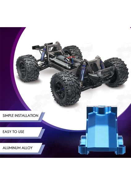 Metal Ön/arka Diferansiyel Kapak Şanzıman Kapağı 1/5 Traxxas X-Maxx Xmaxx 6s 8s Rc Canavar Kamyon Yükseltme Parçaları,3 (Yurt Dışından) modelleri