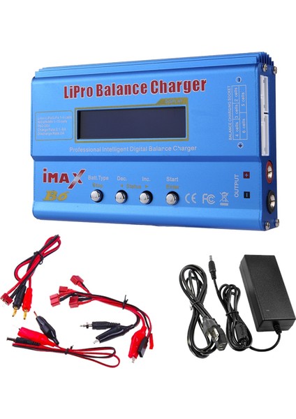 Imax Için B6 80W Lipo Pil Şarj Cihazı + T Fiş Lipo Nimh Li-Ion Ni-Cd Dijital Lipro Şarj Dengeleyici Pil Şarj Cihazı Abd Plug (Yurt Dışından)