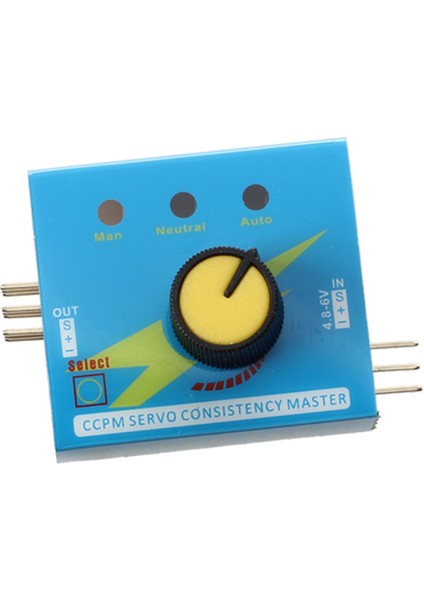 Servo Test Cihazı Ccpm Tutarlılık Ana Kontrol Cihazı 3ch 4.8-6V (Yurt Dışından)