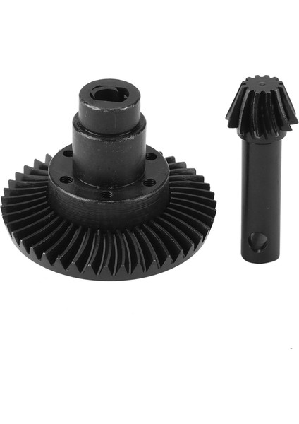 12T 43T Metal Çelik Helisel Konik Aks Dişli Pinyon Dişli Seti Eksenel Scx6 1/6 Rc Paletli Araba Yükseltme Parçaları (Yurt Dışından)