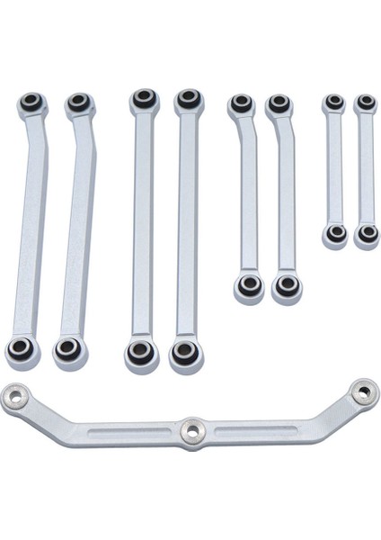 Metal Yüksek Boşluk Süspansiyon Bağlantısı ve Direksiyon Bağlantı Seti 9749 Traxxas TRX4M 1/18 Rc Paletli Araba Yükseltme Parçaları, 3 (Yurt Dışından)