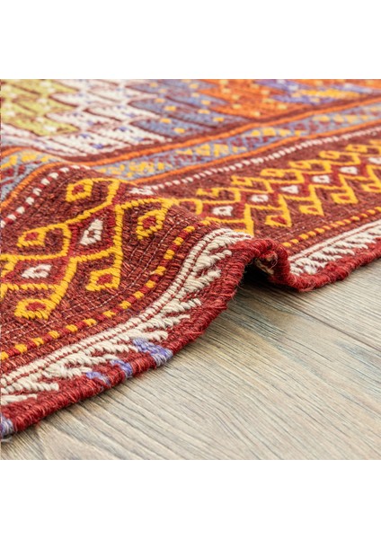 Feriz Geometrik Desenli El Dokuma Cicim Kilim 172X311 cm