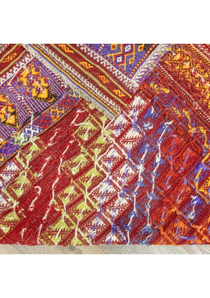 Feriz Geometrik Desenli El Dokuma Cicim Kilim 172X311 cm