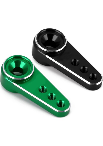 ES08MA Iı Yükseltme Parçaları Için Rc Kol Yükseltme Mini Kol Aksesuarı, 2 Adet (Siyah ve Yeşil) (Yurt Dışından)