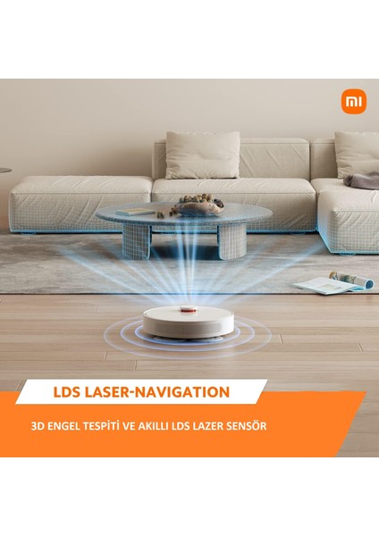 3D Engel Algıma Robot S10+ Akıllı Halı Tanıma Fonksiyonlu Premium Robot Süpürge 4000PA Emiş
