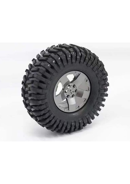 4 Adet 125MM 2.2 Inç Kauçuk Jant Lastikleri Lastik 1/10 Rc Paletli Araba Eksenel SCX10 90046 RR10 Wraith Traxxas Trx4 Trx-6 (Yurt Dışından)