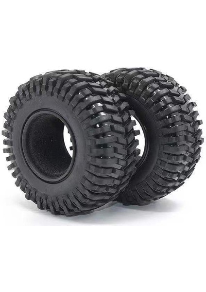 4 Adet 125MM 2.2 Inç Kauçuk Jant Lastikleri Lastik 1/10 Rc Paletli Araba Eksenel SCX10 90046 RR10 Wraith Traxxas Trx4 Trx-6 (Yurt Dışından)