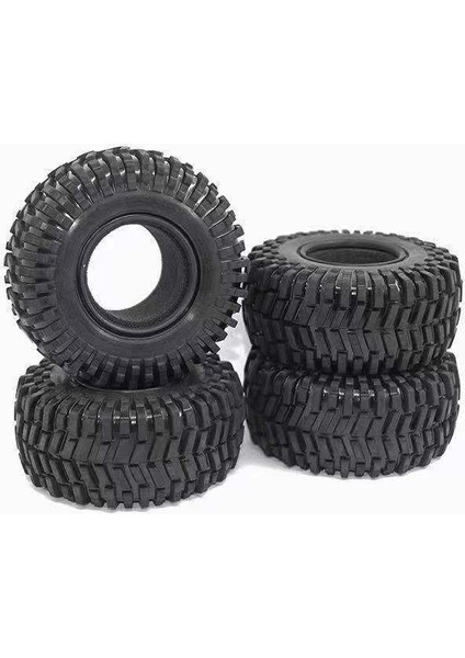 4 Adet 125MM 2.2 Inç Kauçuk Jant Lastikleri Lastik 1/10 Rc Paletli Araba Eksenel SCX10 90046 RR10 Wraith Traxxas Trx4 Trx-6 (Yurt Dışından)