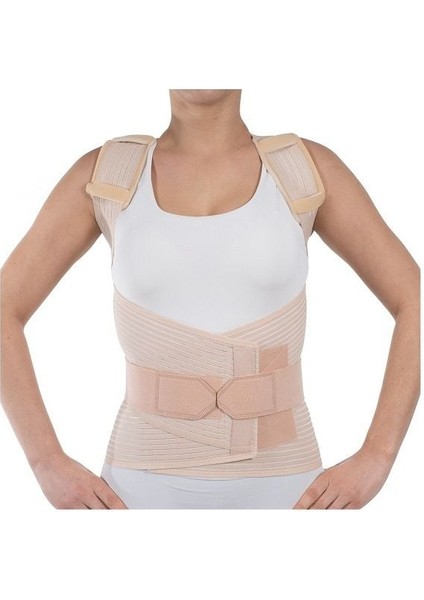 Wingmed Torakolomber Bej Çelik/fleksible Balenli Korse W406 fiyatları