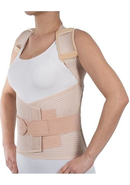 Wingmed Torakolomber Bej Çelik/fleksible Balenli Korse W406 fırsatları